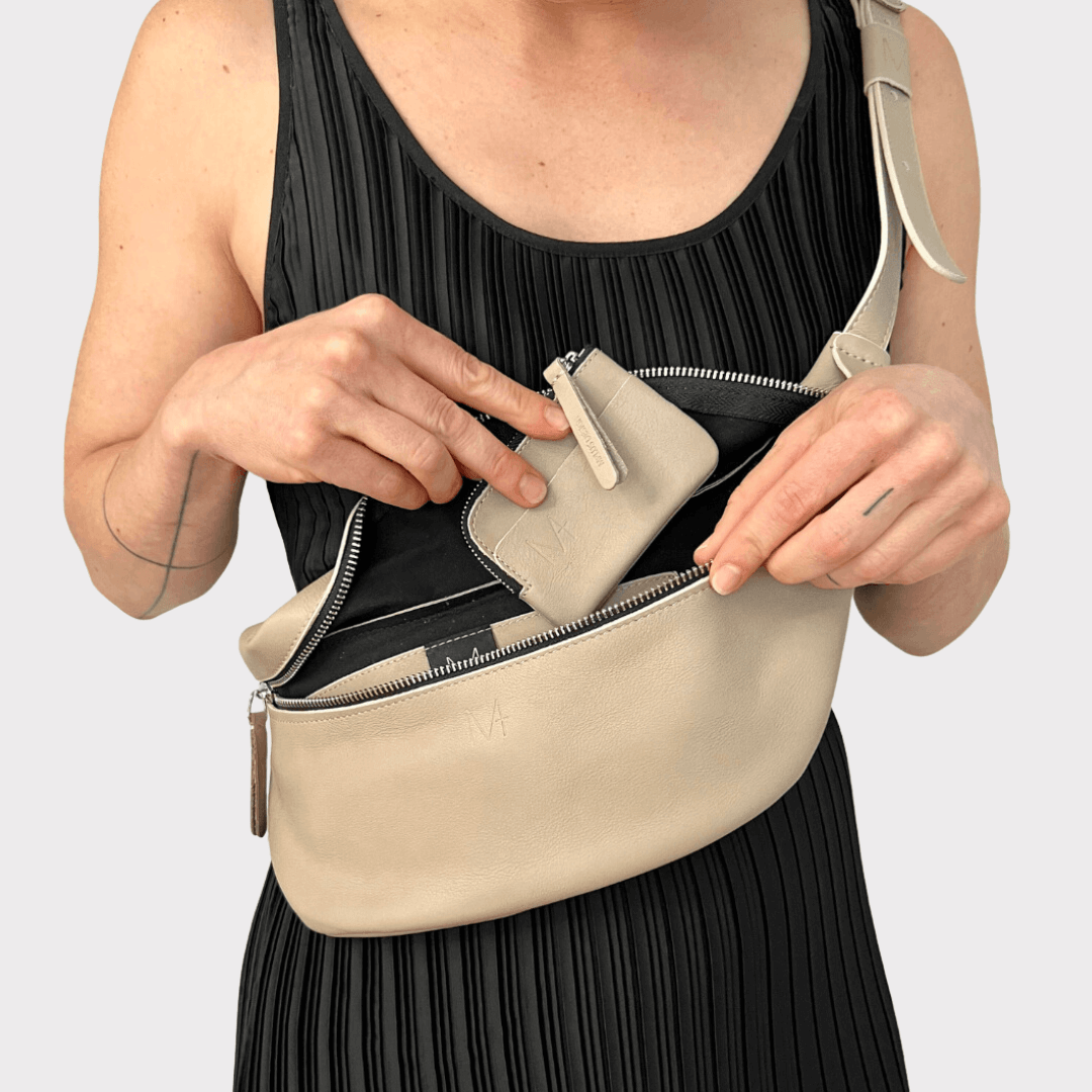 HIP BAG + MINI ZIPPER WALLET