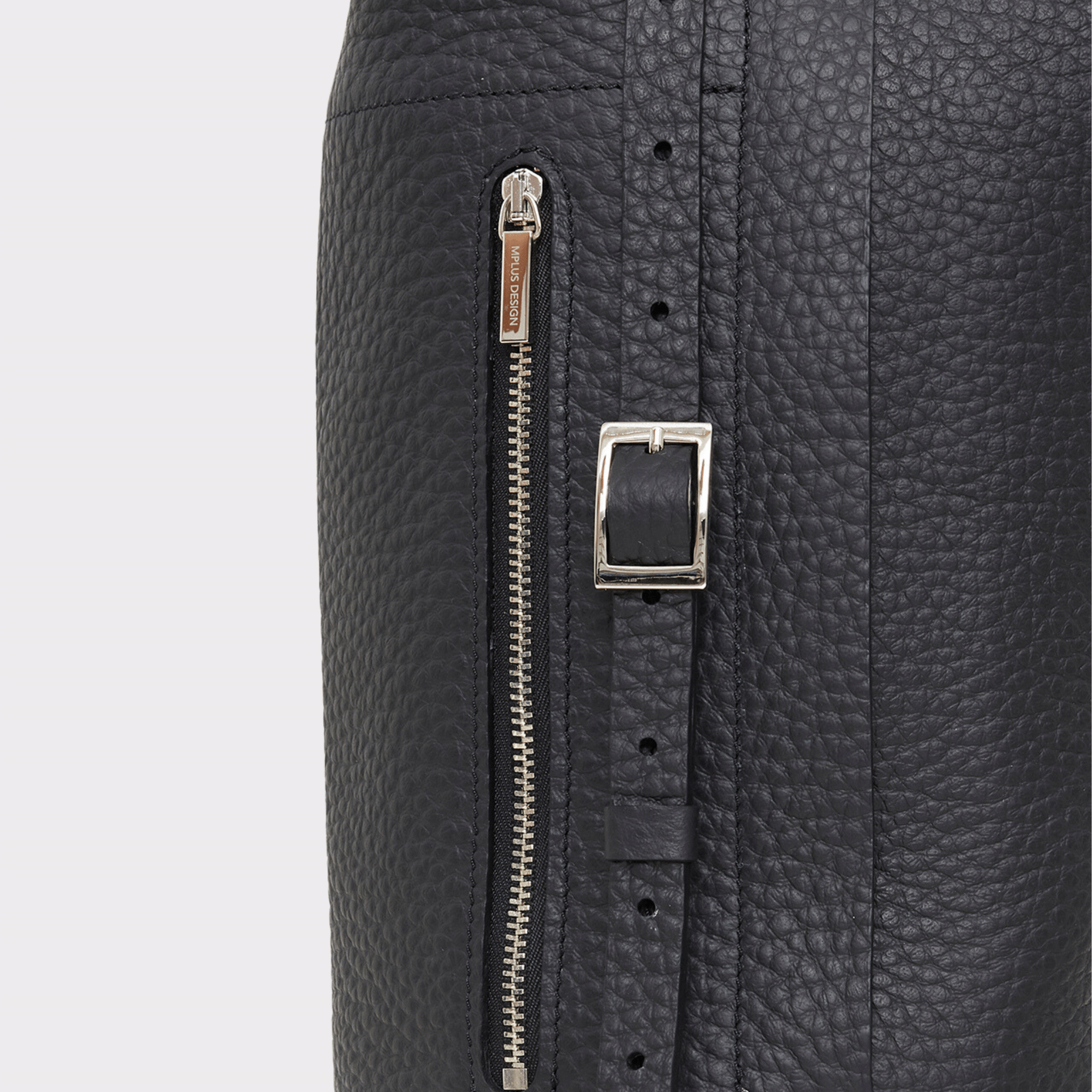 runder schwarzer Lederrucksack, Echtleder, Echt Leder Rucksack, Designer Rucksack Damen Schwarz, Designer Rucksack für Damen, Leder Rucksack diebstahlsicher, Backpack black leather, genuine Leather