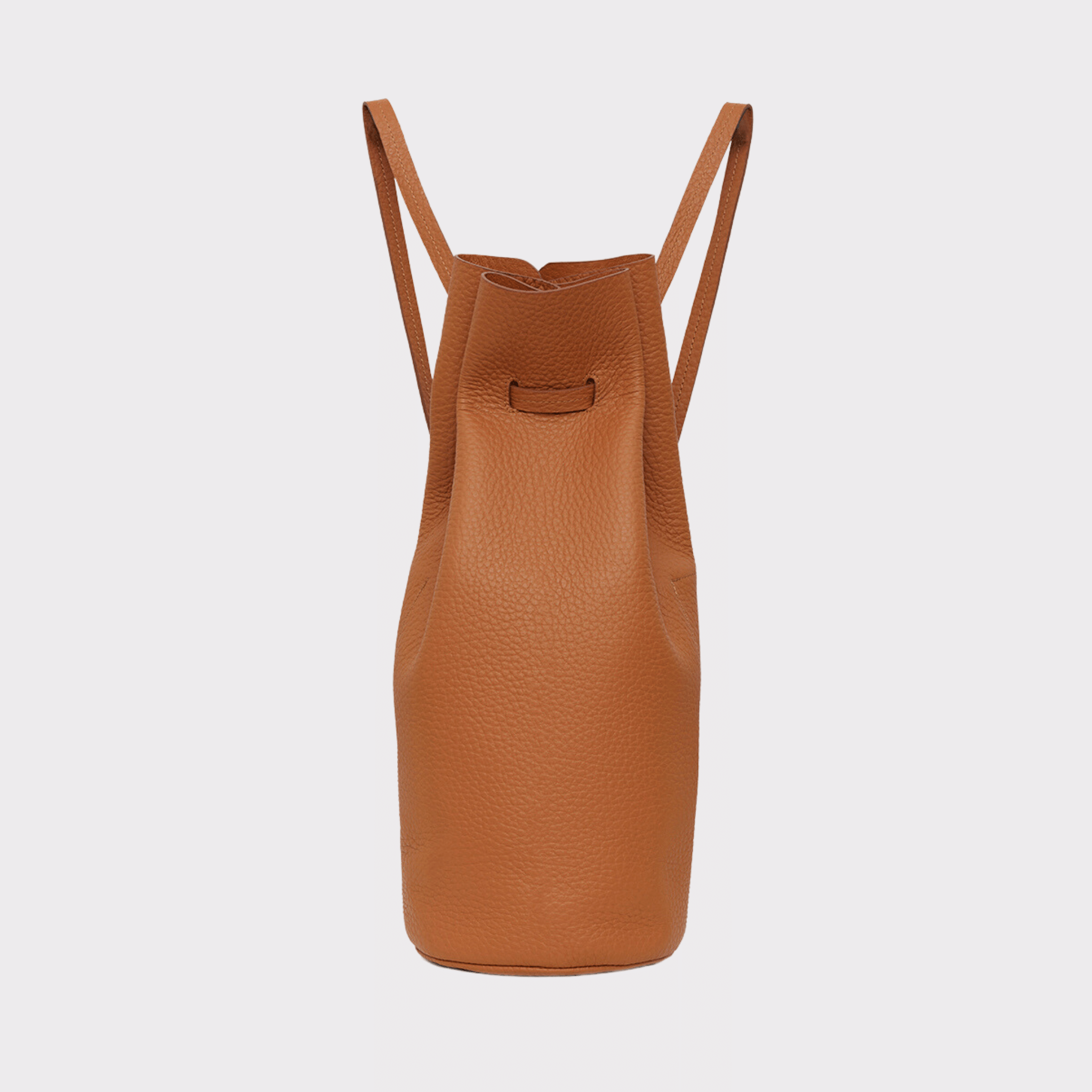 runder Cognac farbener Lederrucksack, Echtleder, Echt Leder Rucksack, Designer Rucksack Damen Cognac, Designer Rucksack für Damen, Leder Rucksack diebstahlsicher, Backpack cognac leather, genuine Leather