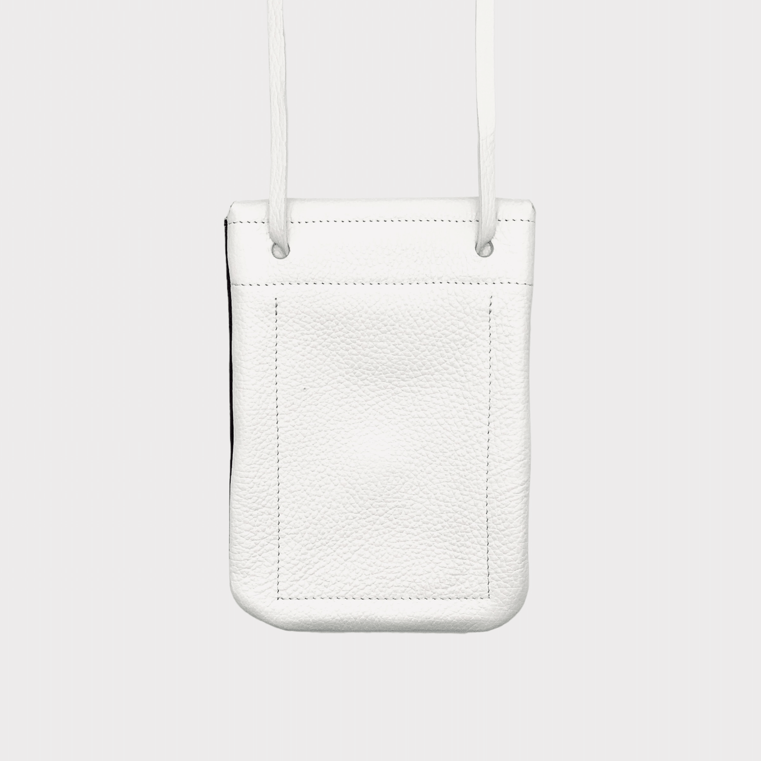 Belt bag Schwarz + Weißes echt Leder, Handytasche zum umhängen Leder, Gürteltasche Schwarz + Weiß Leder, Umhängetasche, flache Minitasche, Ausgehtasche aus Echtleder, Gürteltasche zum umhängen, Telefontasche, Telefon Tasche zum umhängen, Telefontasche Gürtel, Belt bag Black + White leather, Phone bag fits every size