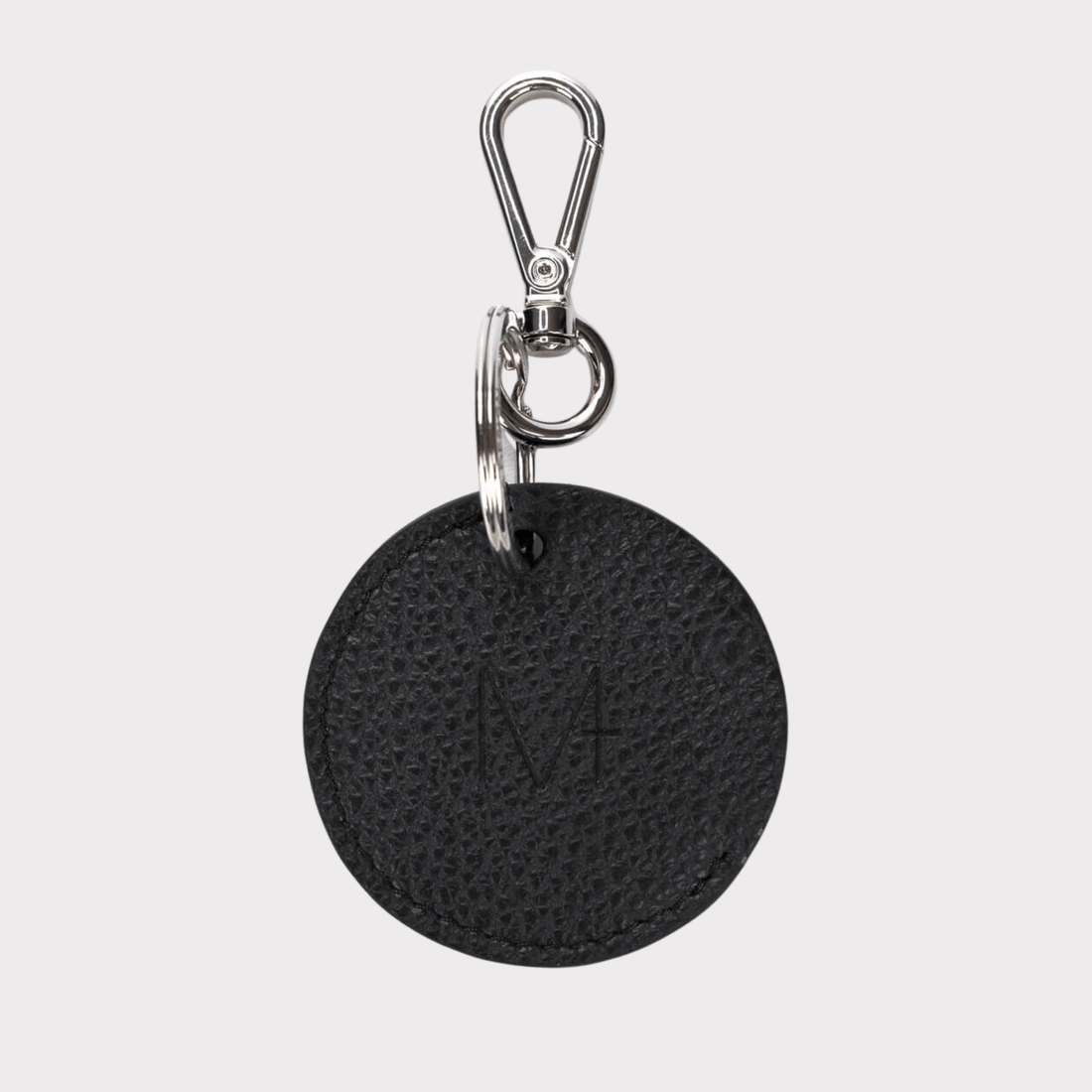 Keyring schwarzes Leder, Leder Schlüsselanhänger, Lederanhänger für Apple AirTag, Schlüssel tracker Hülle Leder, Mini Geldbeutel, Schlüsselanhänger mit Münzfach, Schwarzes Echt Leder