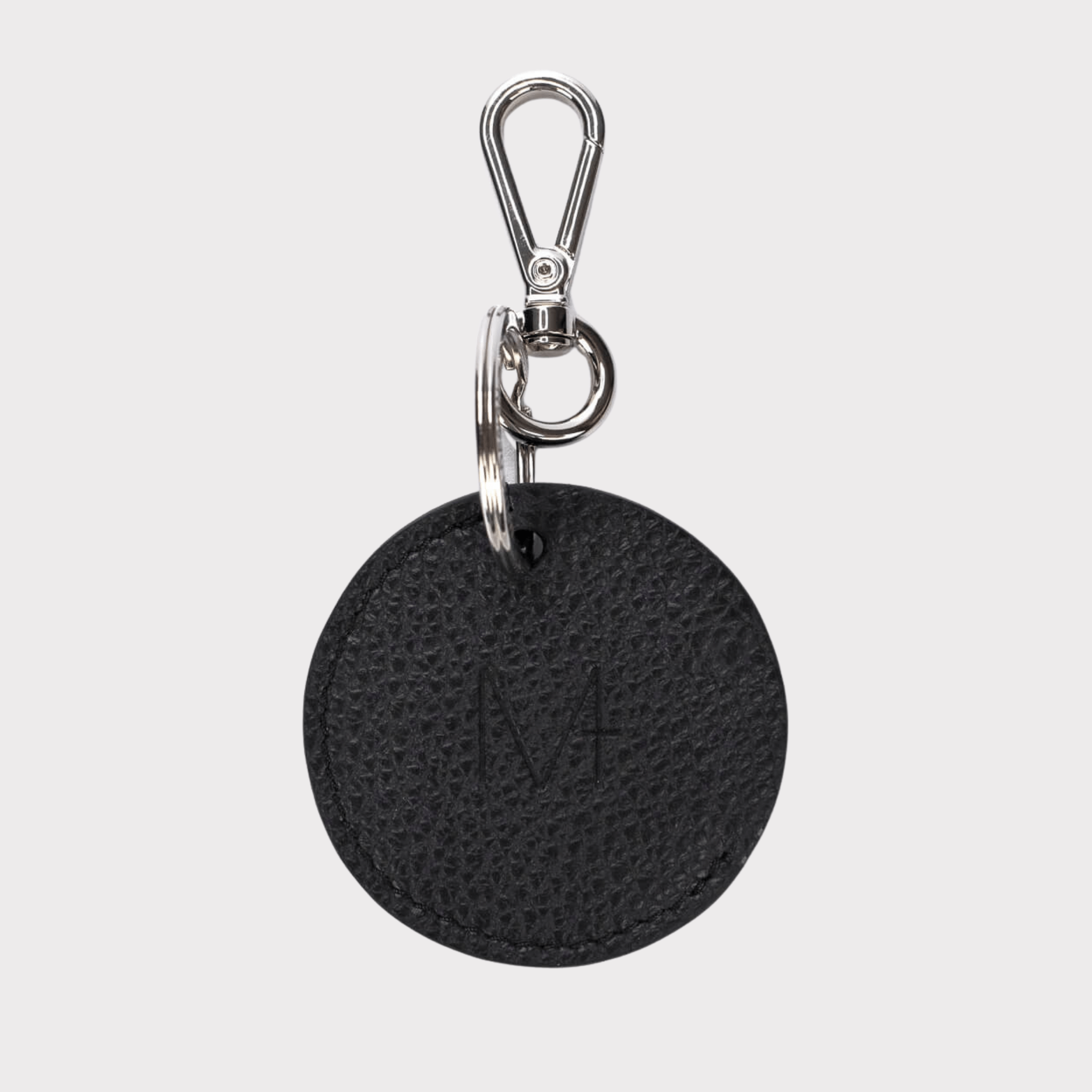 Keyring schwarzes Leder, Leder Schlüsselanhänger, Lederanhänger für Apple AirTag, Schlüssel tracker Hülle Leder, Mini Geldbeutel, Schlüsselanhänger mit Münzfach, Schwarzes Echt Leder