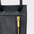 Phone bag Schwarzes Leder, Handytasche zum umhängen, Handy Tasche klein, Mini Tasche Echt Leder, Telefontasche mit Geld und Kartenfach, Handytasche mit Geldfach, Echtleder Tasche klein, Schwarzes Leder, Premium Ledertasche, Designer Handy Tasche schwarzes Leder, Black Phone bag with wallet, Goldener Reißverschluss YKK