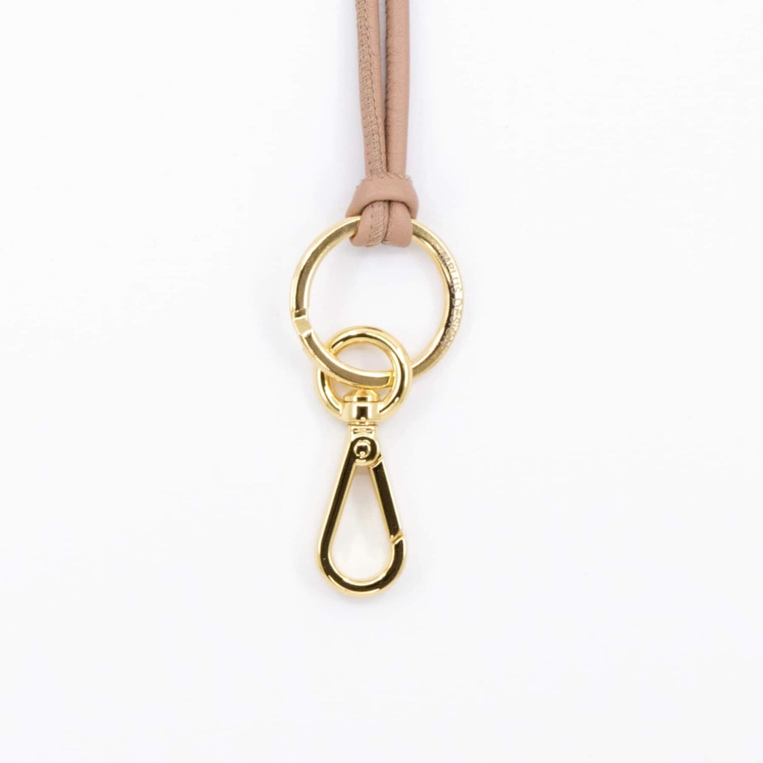 Schlüsselband nude gold