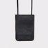 Schwarze Leder Belt Bag – MPLUS Design Umhängetasche