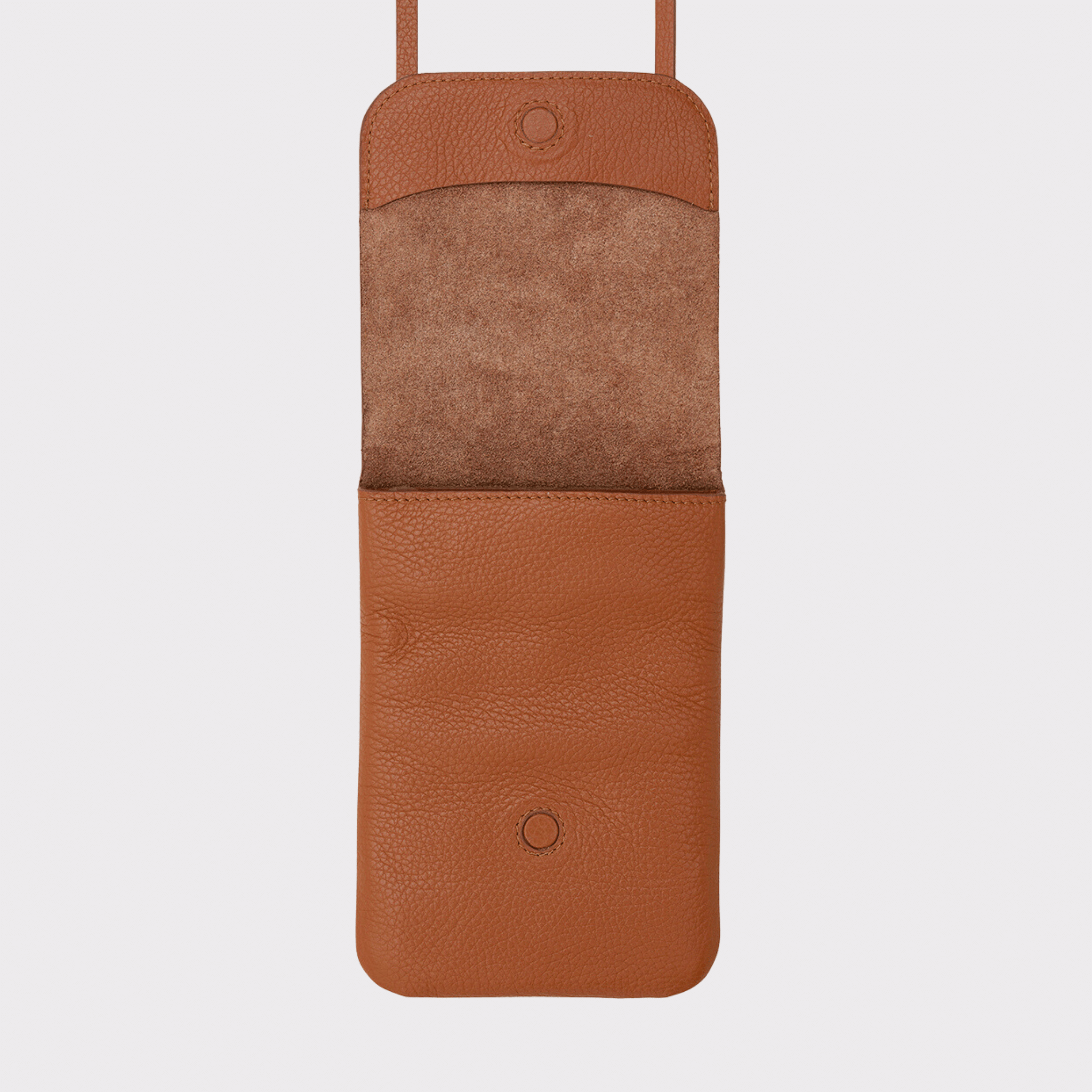 Cognac Leder Belt Bag – MPLUS Design Umhängetasche