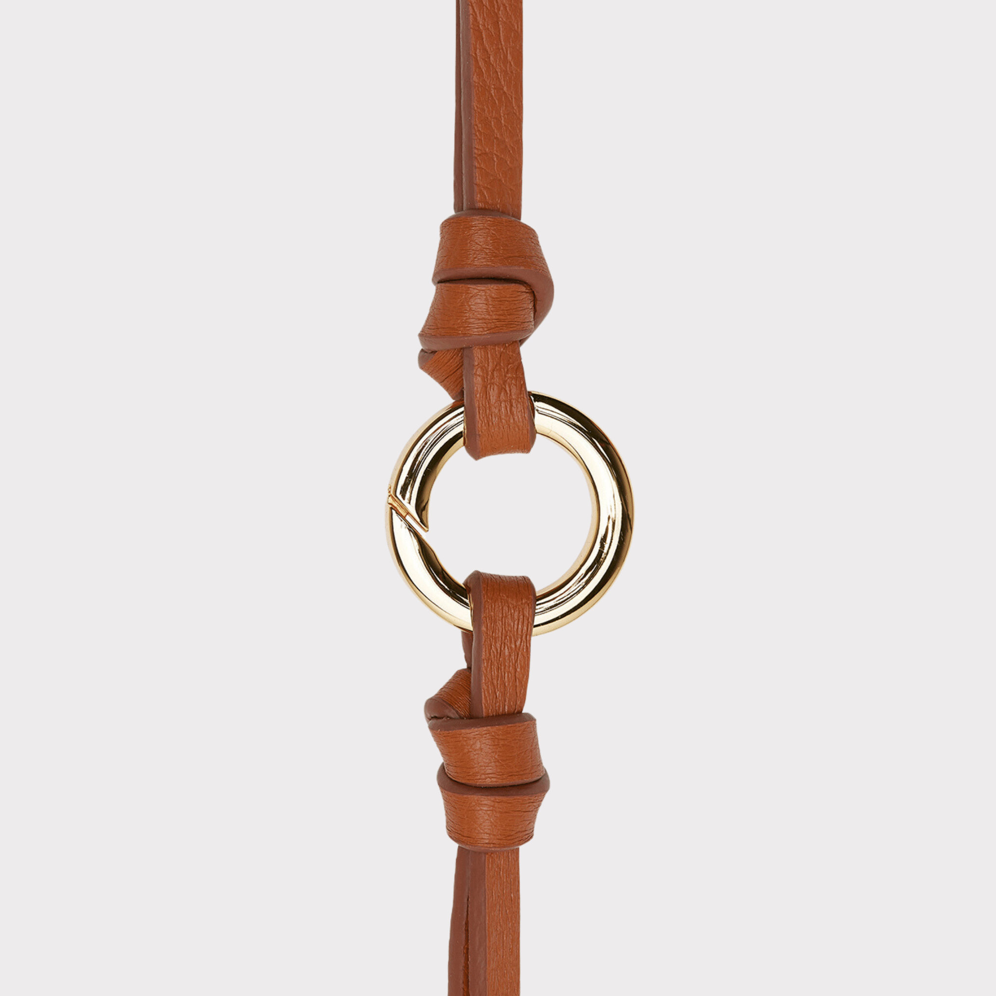 Cognac Leder Belt Bag – MPLUS Design Umhängetasche