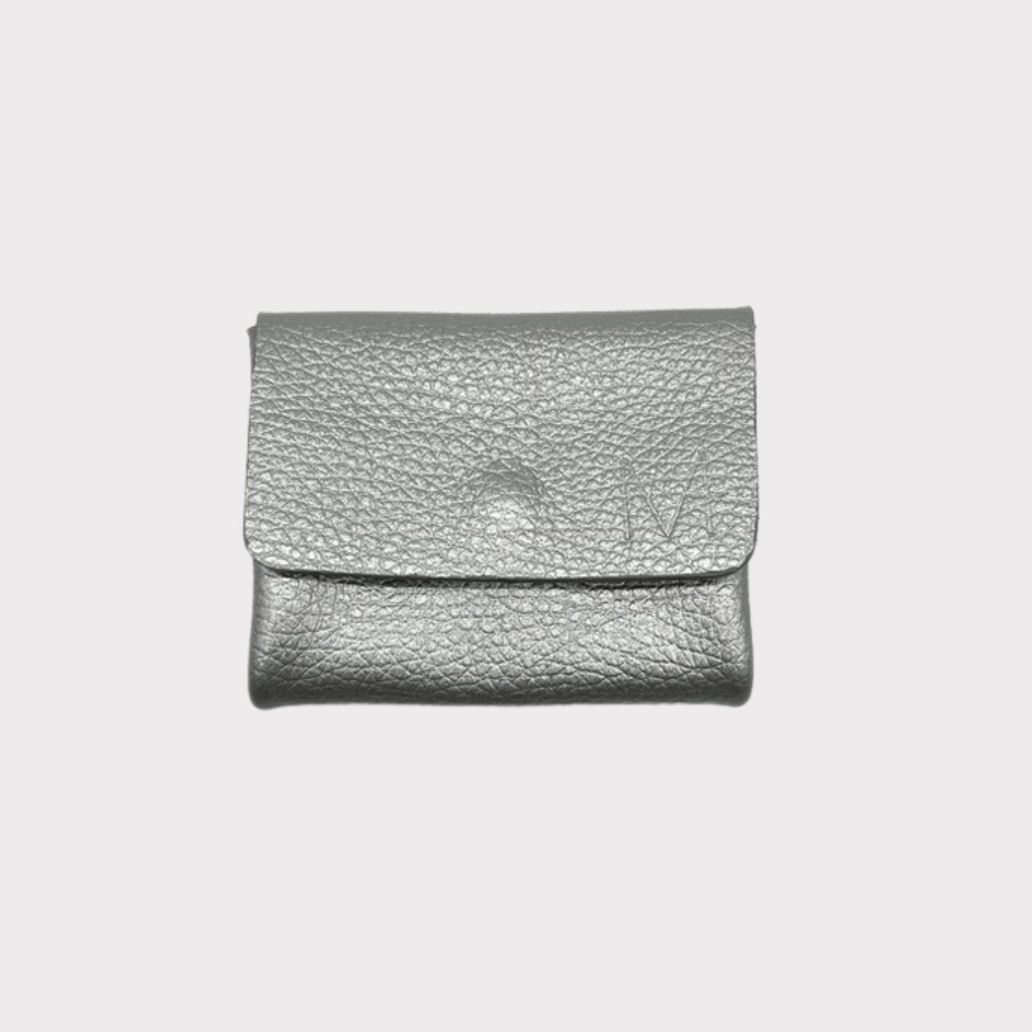 Mini wallet 1.2 MPlus Design Leder silber 