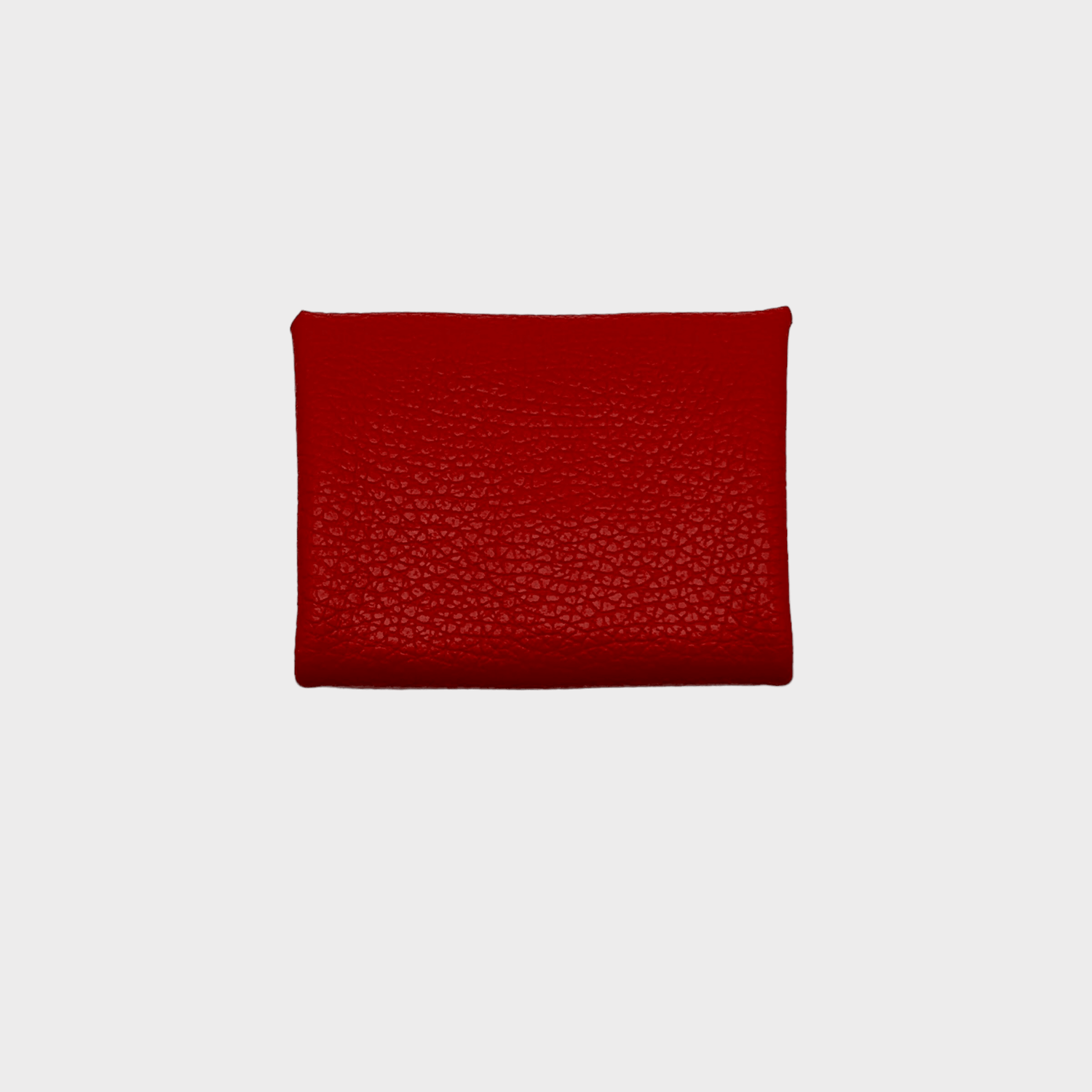 Mini wallet Leder rot Rückansicht