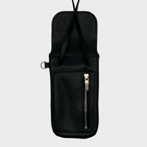 phone bag black + silver leather, schwarz und silberne Leder Handy Tasche, handytasche zum umhängen leder damen, Handytasche mit Geldfach, handytasche portemonnaie zum umhängen leder, handytasche zum umhängen leder unisex, leather phone bags