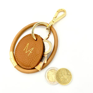 Key Bracelet Schlüsselanhänger Leder Armband Mini Wallet Geheimfach 