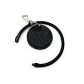 Key Bracelet Schlüsselanhänger Leder Schwarz Silber Karabiner Armband Mini Wallet Geheimfach
